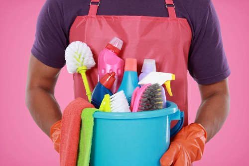 Detailed kitchen cleaning during a move in cleaning service in Marylebone