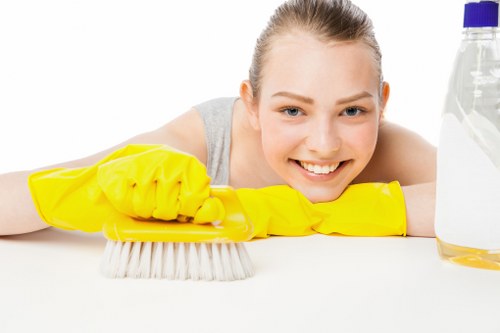 Kitchen deep cleaning for a Marylebone rental property
