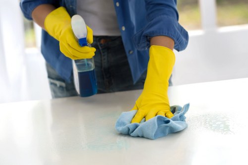Residential patio restoration in Marylebone with careful surface cleaning